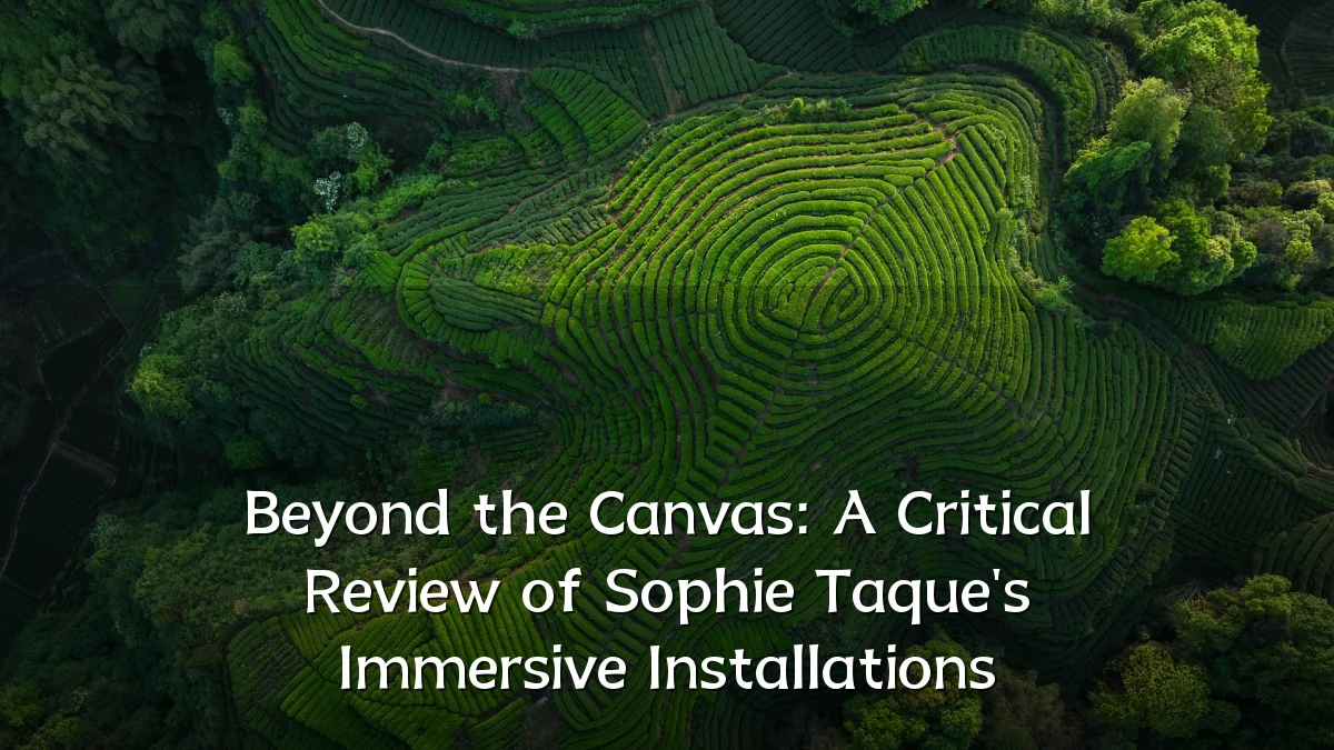 Beyond the Canvas: A Critical Review of Sophie Taque's Immersive Installations