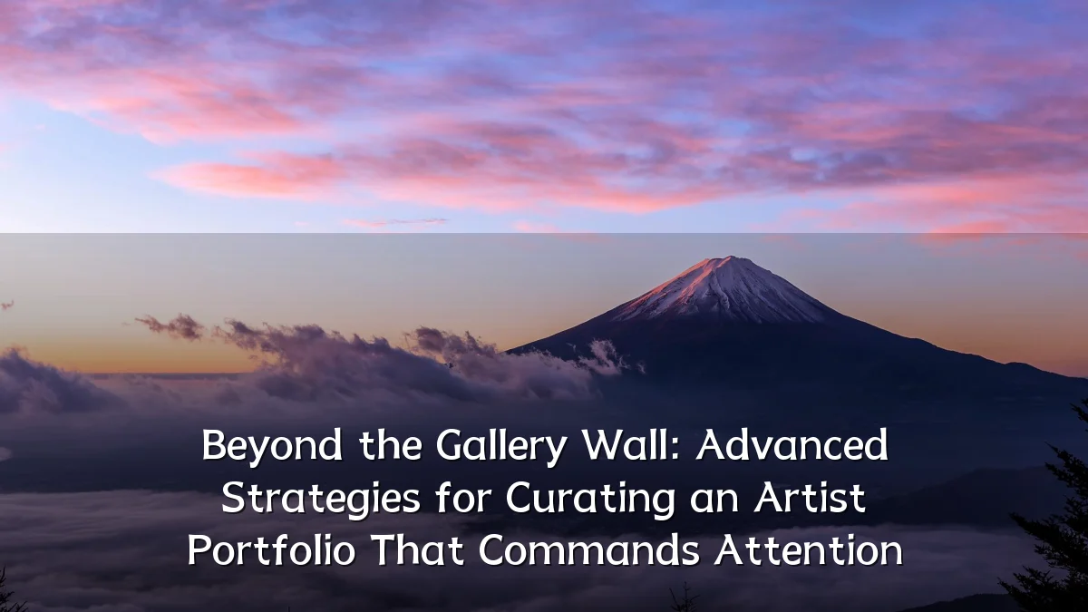 Beyond the Gallery Wall: Advanced Strategies for Curating an Artist Portfolio That Commands Attention