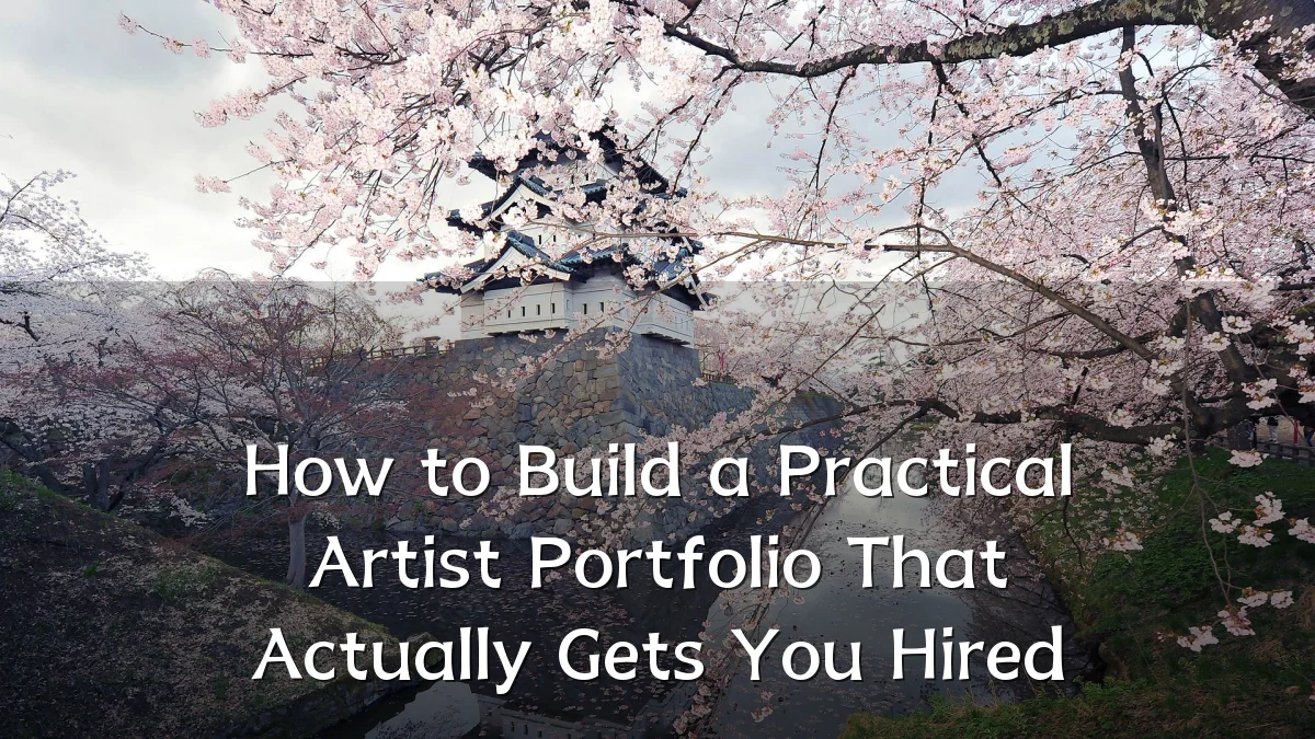 How to Build a Practical Artist Portfolio That Actually Gets You Hired