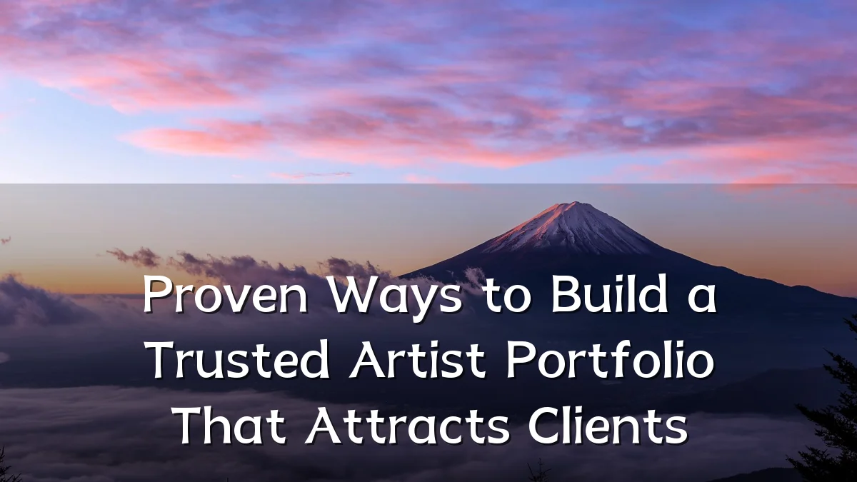 Proven Ways to Build a Trusted Artist Portfolio That Attracts Clients