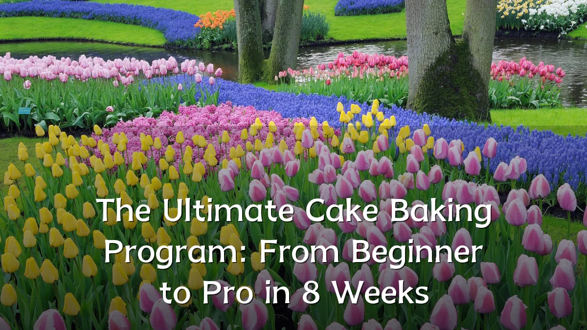 The Ultimate Cake Baking Program: From Beginner to Pro in 8 Weeks