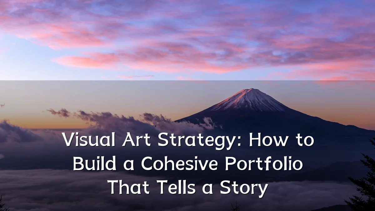 Visual Art Strategy: How to Build a Cohesive Portfolio That Tells a Story