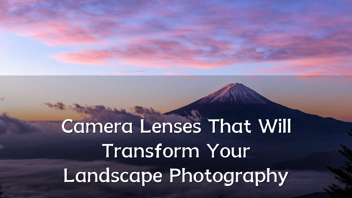 Camera Lenses That Will Transform Your Landscape Photography