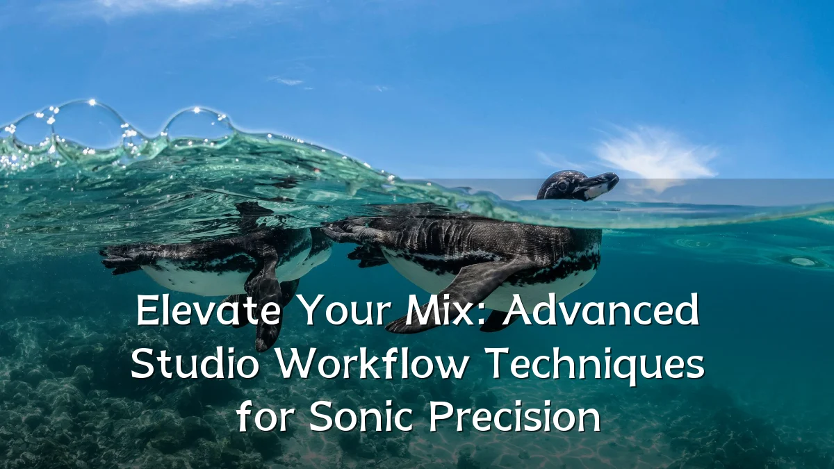 Elevate Your Mix: Advanced Studio Workflow Techniques for Sonic Precision