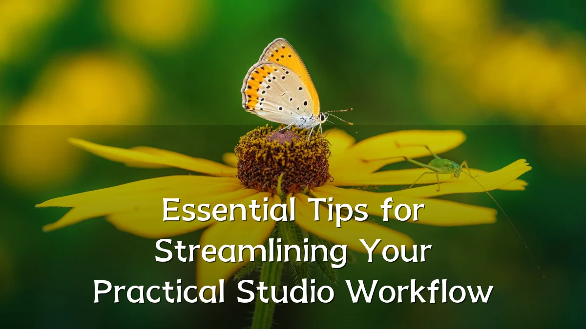 Essential Tips for Streamlining Your Practical Studio Workflow