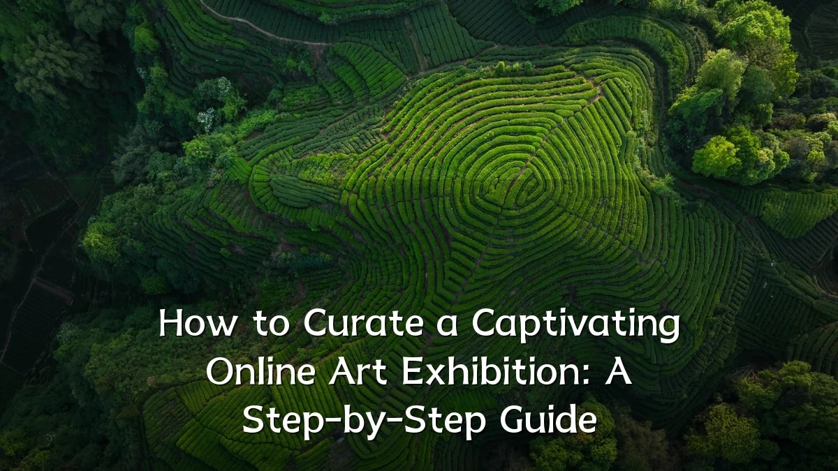 How to Curate a Captivating Online Art Exhibition: A Step-by-Step Guide