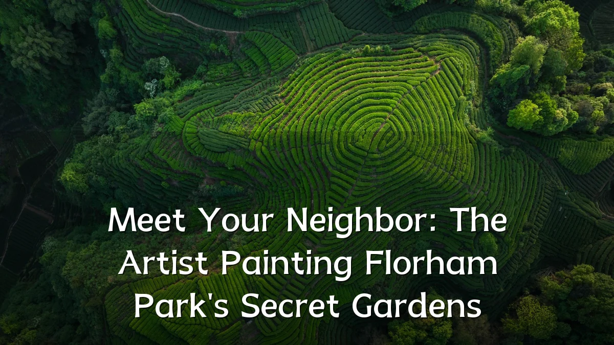 Meet Your Neighbor: The Artist Painting Florham Park's Secret Gardens