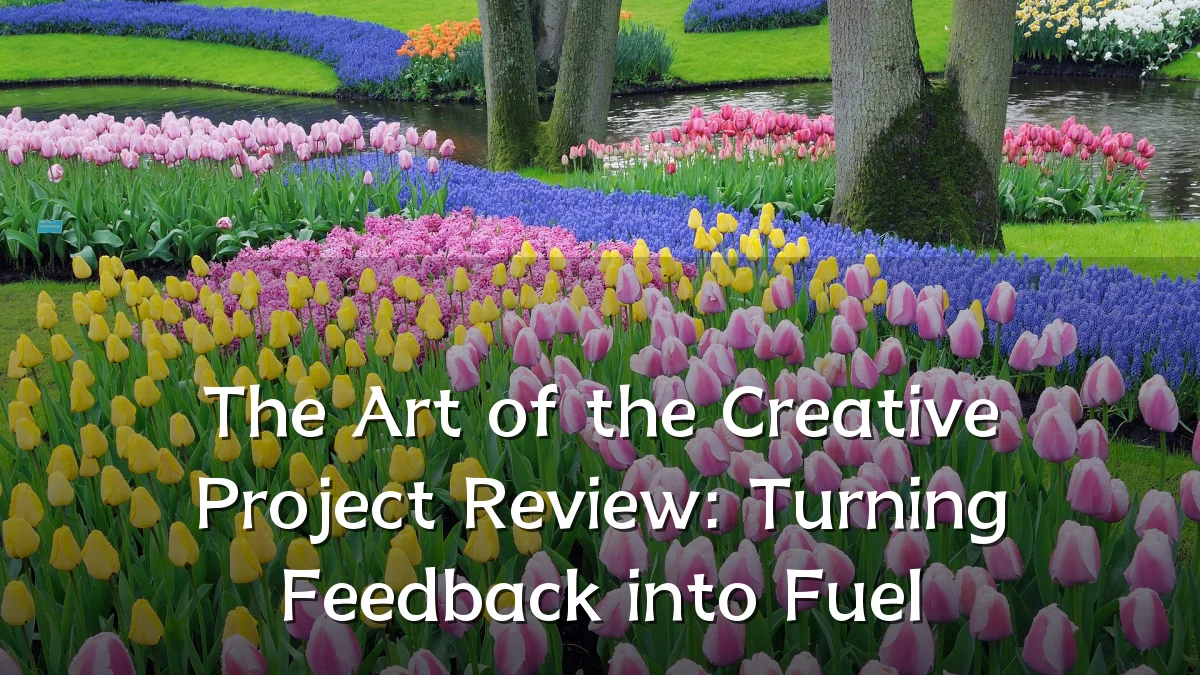 The Art of the Creative Project Review: Turning Feedback into Fuel