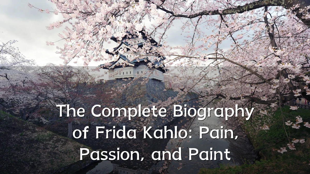 The Complete Biography of Frida Kahlo: Pain, Passion, and Paint
